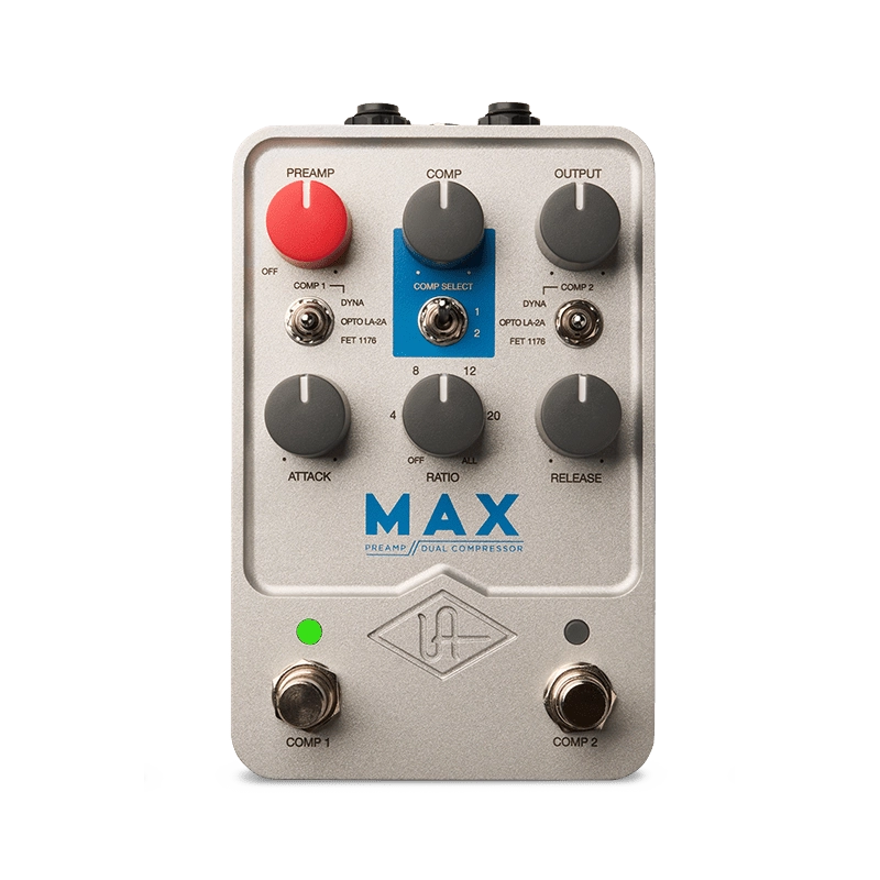 Pedalas Universal Audio UAFX MAX Preamp & Dual Compressor