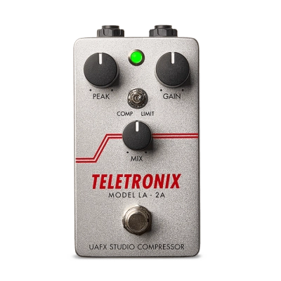 Pedalas Universal Audio UAFX Teletronix Model LA-2A Studio Compressor