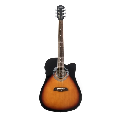 Elektroakustinė gitara Oscar Schmidt OD45CEVSB-W-U Vintage Sunburst