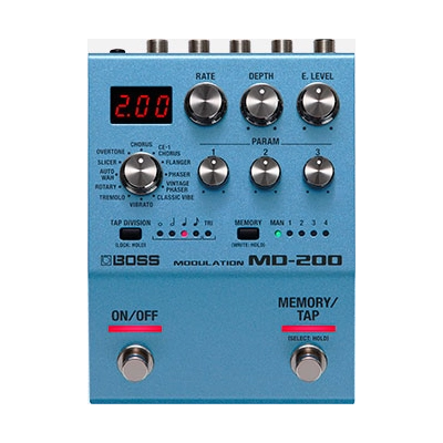 Pedalas Boss Modulation MD-200