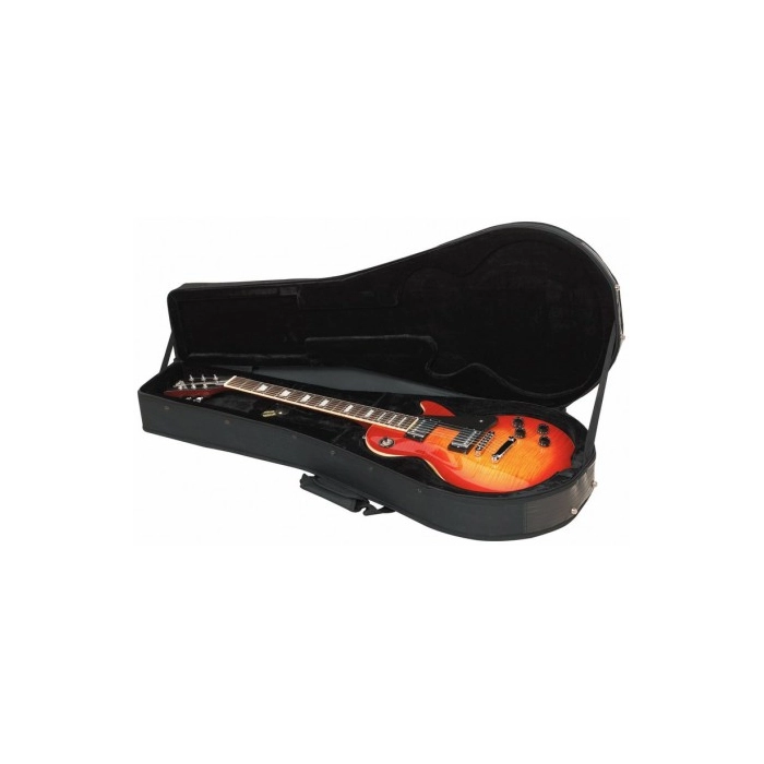 Dėklas elektrinėi gitarai Rockcase Deluxe Single Cut RC20804B