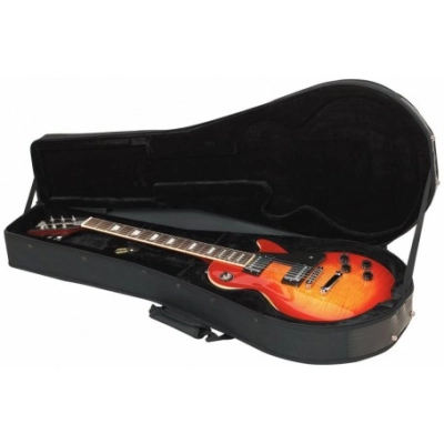 Dėklas elektrinėi gitarai Rockcase Deluxe Single Cut RC20804B