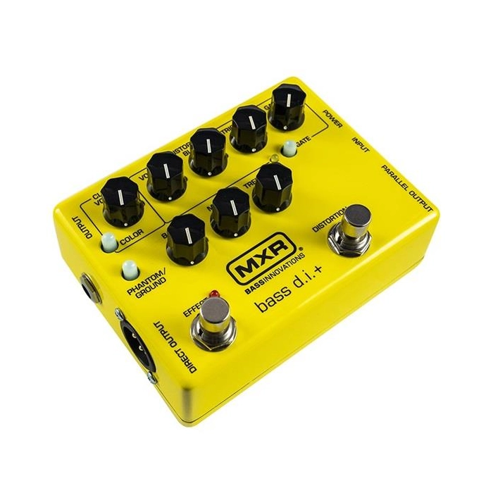 Pedalas Dunlop MXR Bass Distortion+ Yellow