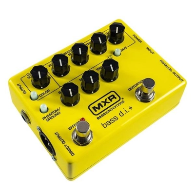 Pedalas Dunlop MXR Bass Distortion+ Yellow