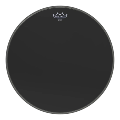 Remo 18 Bass Powerstroke 3 Ebony P3-1018-00-ES