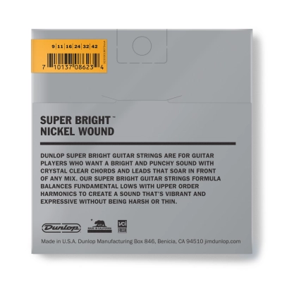 Dunlop Nickel Wound .009-.042 DESBN0942