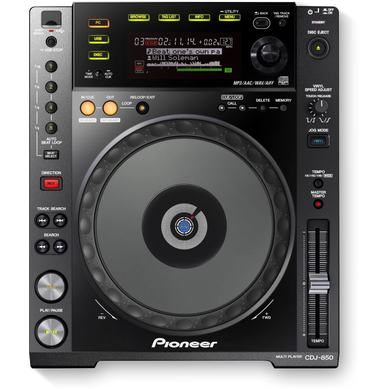 Grotuvas Pioneer CDJ-850-K