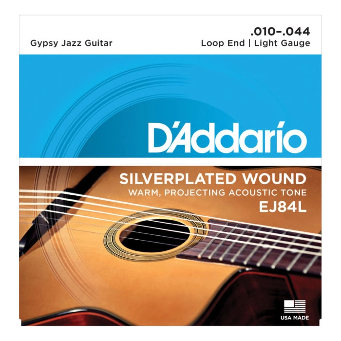 DAddario Silverplated Wound .010-.044 EJ84L