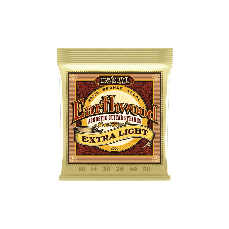 Ernie Ball Earthwood Extra Light 8020 Bronze 10-50