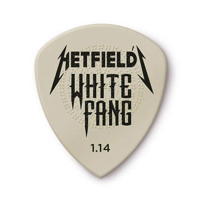 Dunlop White Fang 1.14mm PH122T Pick Tin