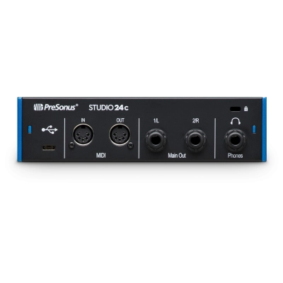 Garso korta PreSonus® Studio 24c, Black and Blue