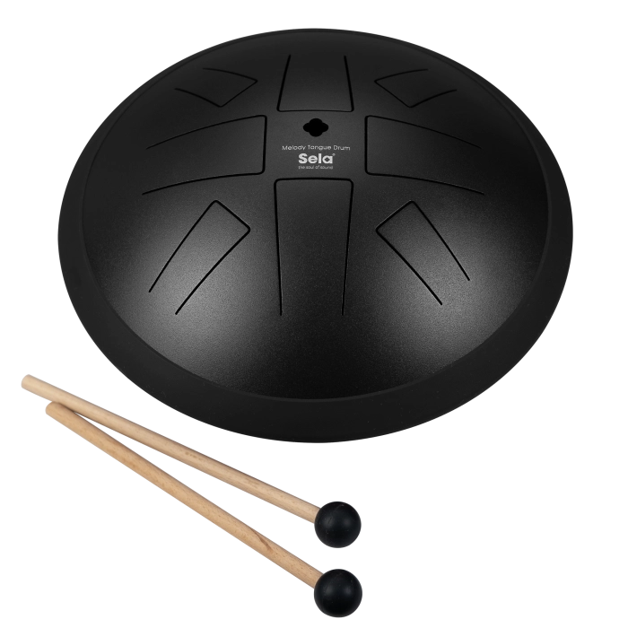 Mėnulio būgnas Sela Melody Tongue Drum 10 A Hirajoshi Black SE370