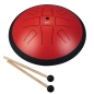 Mėnulio būgnas Sela Melody Tongue Drum 10 C Pygmy Red SE374