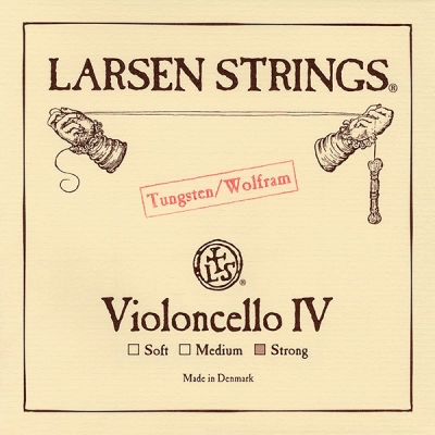 Styga violončelei Larsen C Wire Strong 334.143