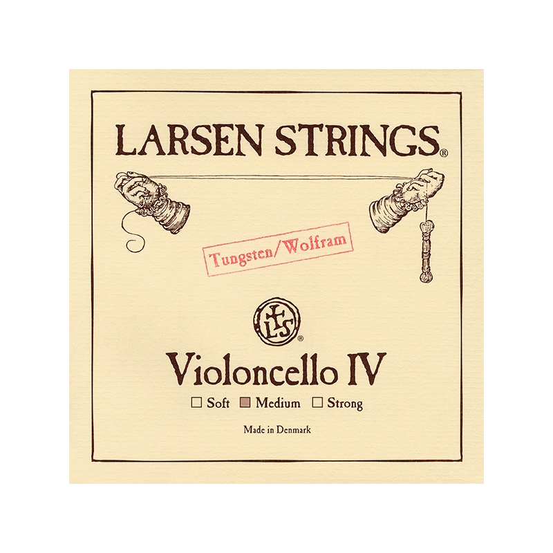 Styga violončelei Larsen C Wire medium 334.142