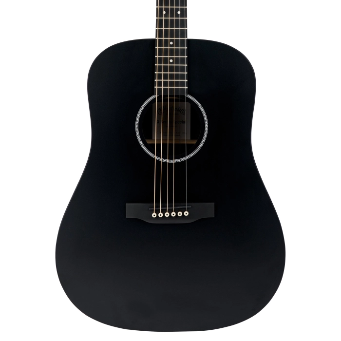 Martin D-X1 Black acoustic guitar with bad