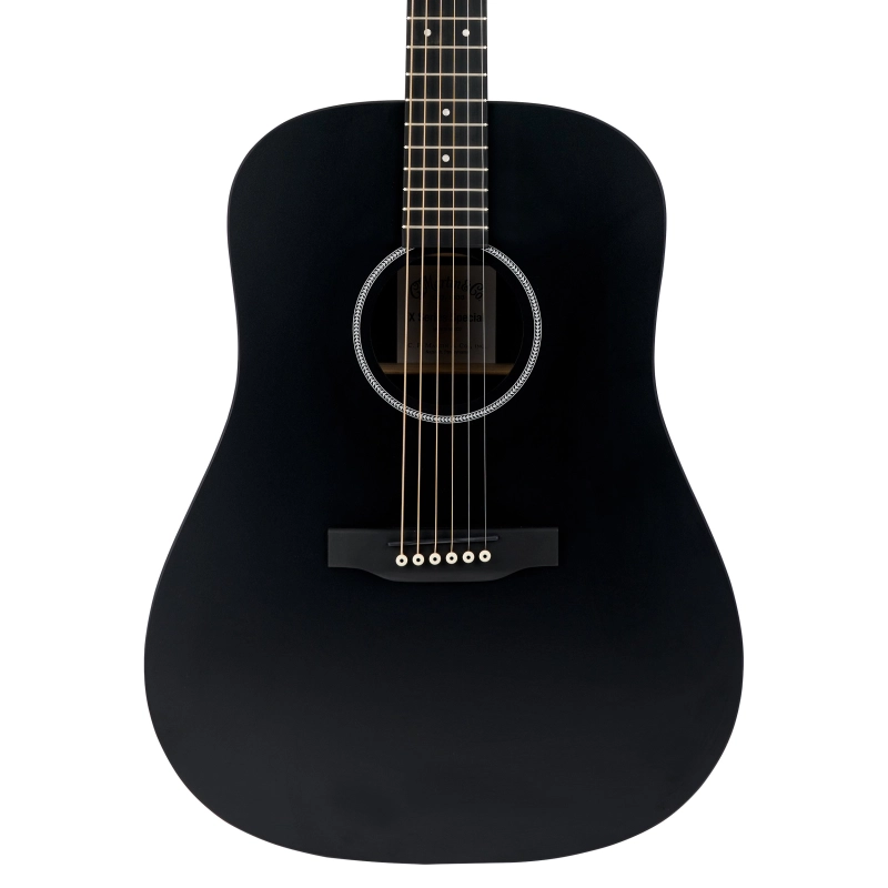 Martin D-X1 Black acoustic guitar with bad