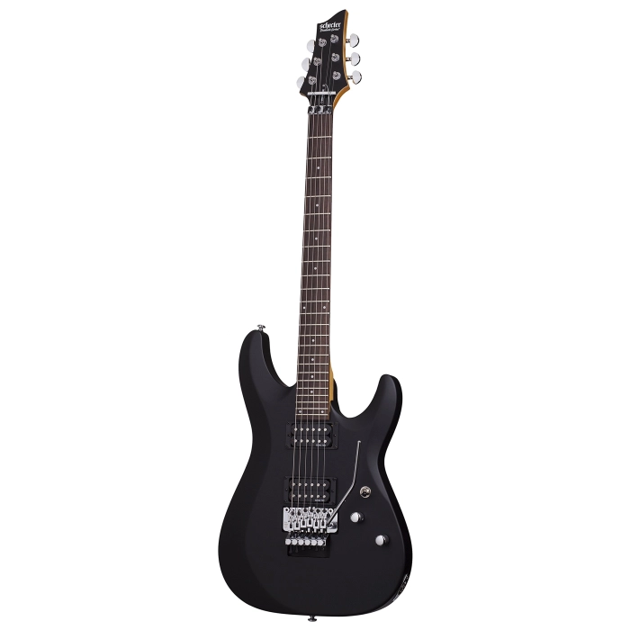 Electric guitar Schecter C-6 FR Deluxe Satin Black