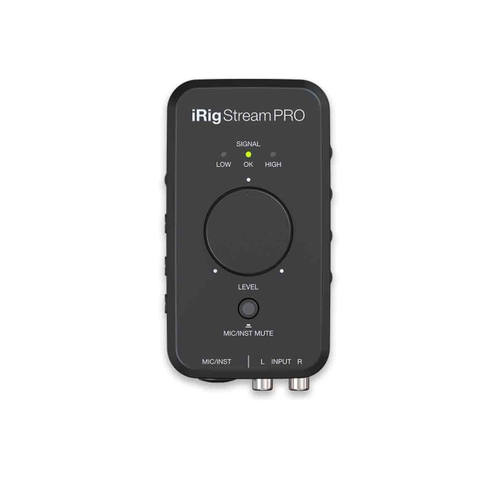 IK Multimedia iRig Stream Pro Interfeisas transliavimui