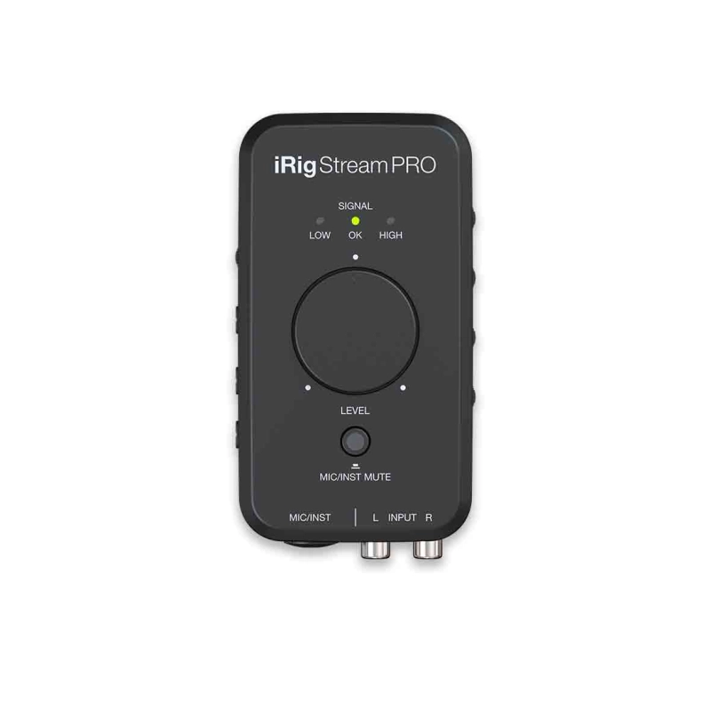 IK Multimedia iRig Stream Pro Interfeisas transliavimui