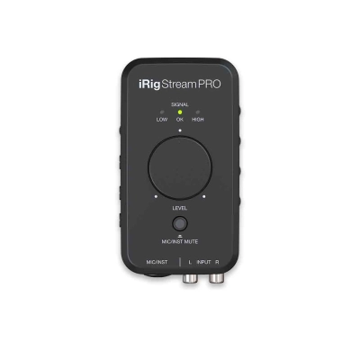 IK Multimedia iRig Stream Pro Interfeisas transliavimui