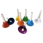 Varpeliai Maxtone 8-Tone Colored Bell Set