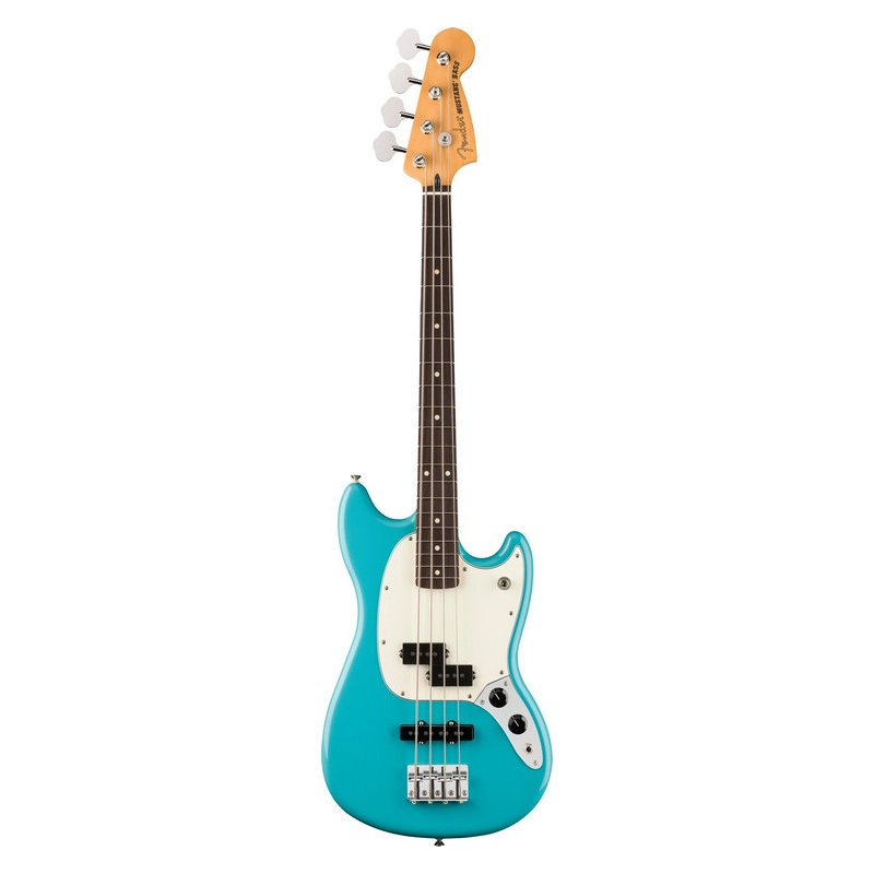 Fender Player II Mustang Bass PJ RW AQB Bosinė Gitara