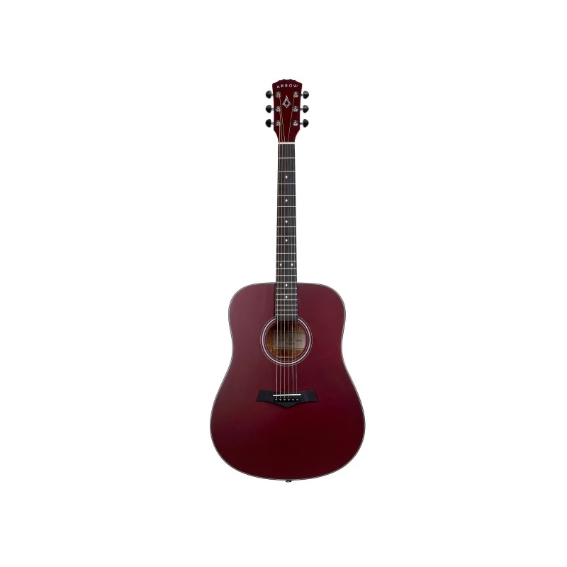 Arrow Silver D WR Wine Red Akustinė gitara