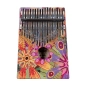 Kalimba Sela Art Series 17 liežuvėlių Flower Power