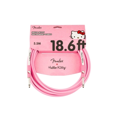 Fender® x Hello Kitty® Pink Original Cable  18.6 Laidas