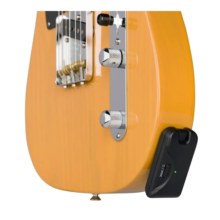 Fender Telepath Wireless System  Mystic Ice Blue and Black Belaidė sistema gitarai