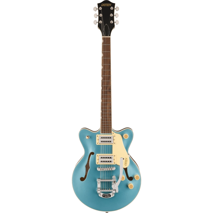 G2655T Streamliner™ Center Block Jr. Double-Cut with Bigsby®, Laurel Fingerboard, Arctic Blue