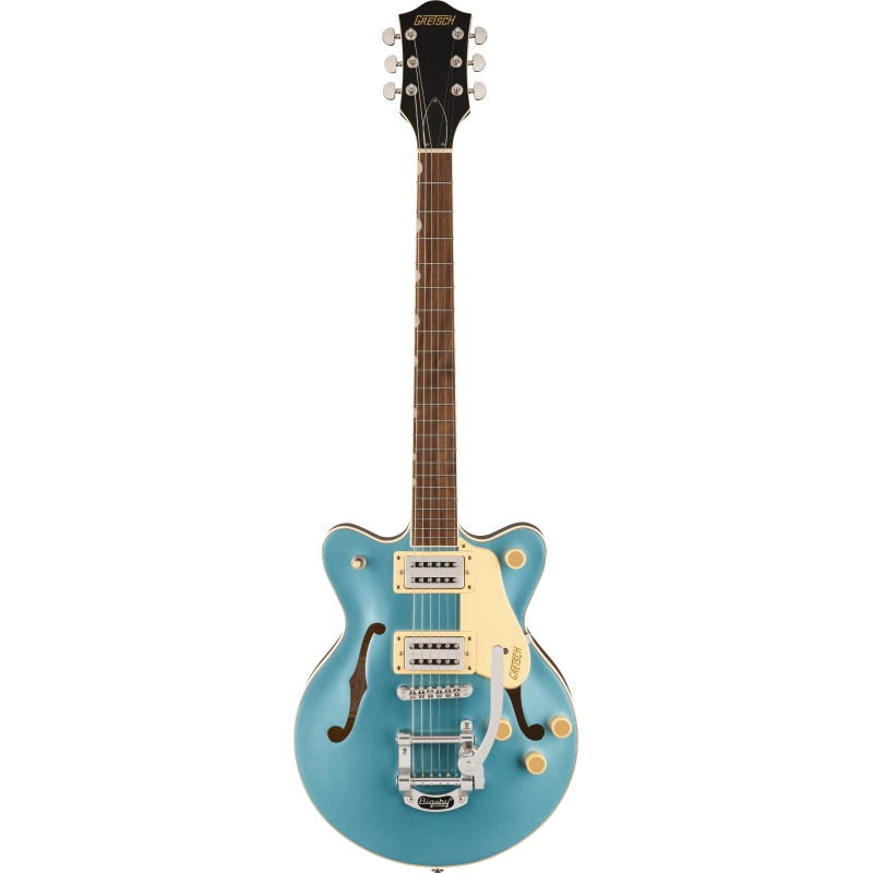 G2655T Streamliner™ Center Block Jr. Double-Cut with Bigsby®, Laurel Fingerboard, Arctic Blue