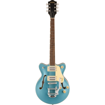 G2655T Streamliner™ Center Block Jr. Double-Cut with Bigsby®, Laurel Fingerboard, Arctic Blue