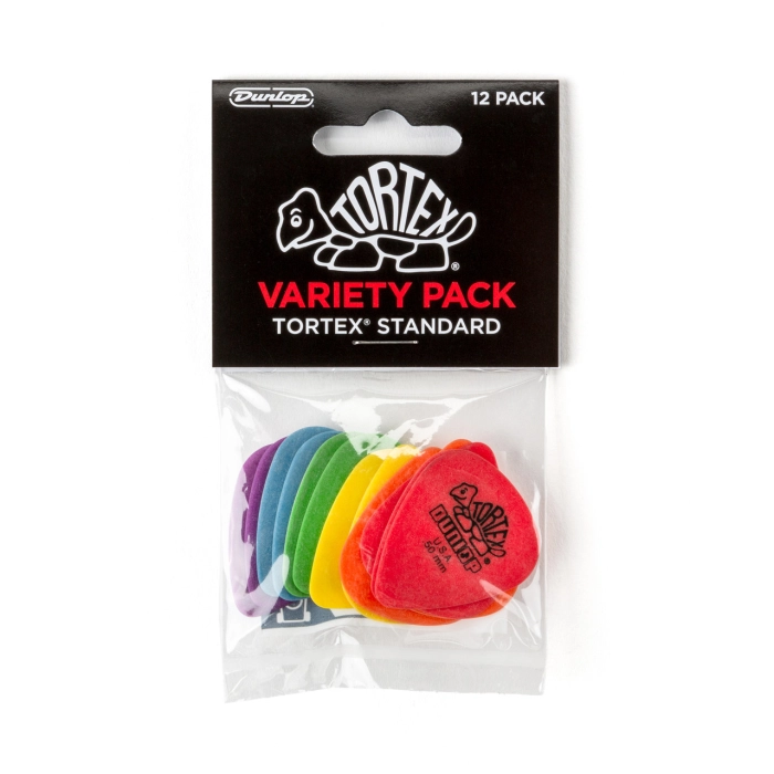 Dunlop TORTEX® STANDARD PICK VARIETY PACK - 12 PACK