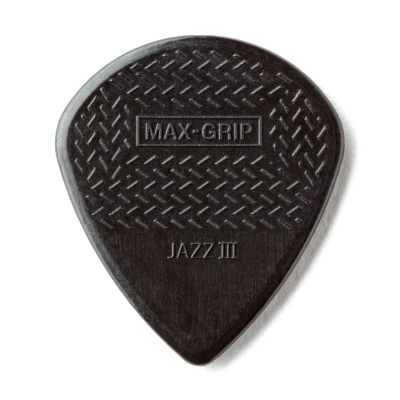 Brauktukas Dunlop MAX-GRIP JAZZ III STIFFO PICK