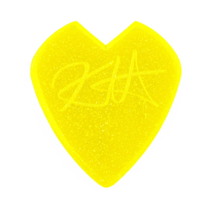 Dunlop KIRK HAMMETT JAZZ III PICK YELLOW GLITTER