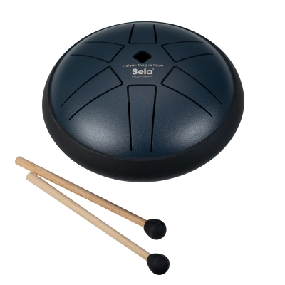 Mėnulio būgnas Melody Tongue Drum 5 5  A5 Navy Blue