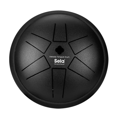 Mėnulio būgnas Sela Melody Tongue Drum 5 5   C5 Black