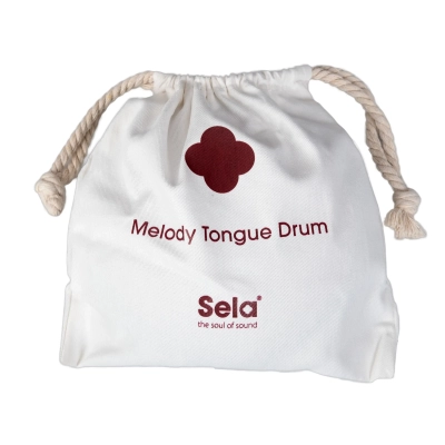 Mėnulio būgnas Sela Melody Tongue Drum 6   C Major Black