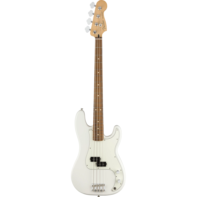 Bosinė gitara Fender Player Precision Bass, Pau Ferro Fingerboard, Polar White