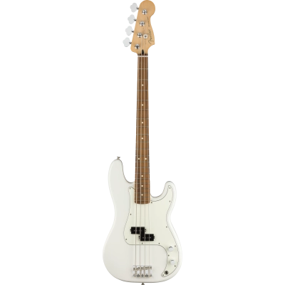 Bosinė gitara Fender Player Precision Bass, Pau Ferro Fingerboard, Polar White