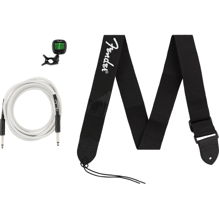 Gitaros aksesuarų komplektas Fender Accessories Bundle Pack - Cable, Tuner, Strap