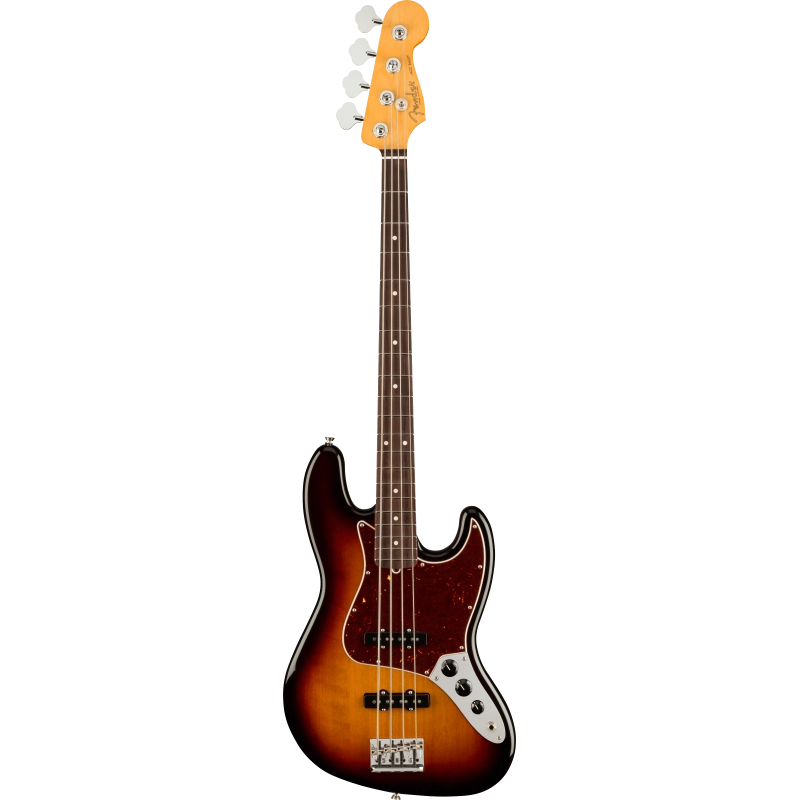 Bosinė gitara Fender American Professional II Jazz Bass  Rosewood Fingerboard  3-Color Sunburst