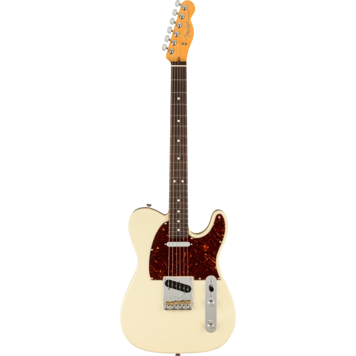 Elektrinė gitara Fender American Professional II Telecaster, Rosewood Fingerboard, Olympic White