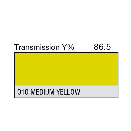 Apšvietimo Filtras LEE 010 - Medium Yellow