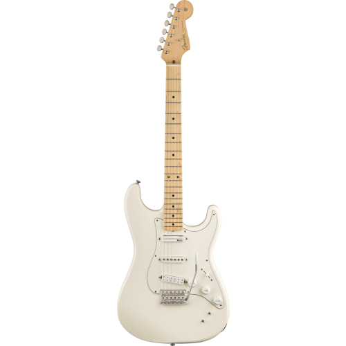Elektrinė gitara Fender EOB Stratocaster®, Maple Fingerboard, Olympic White