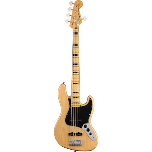 Bosinė gitara Squier Classic Vibe '70s Jazz Bass® V, Maple Fingerboard, Natural