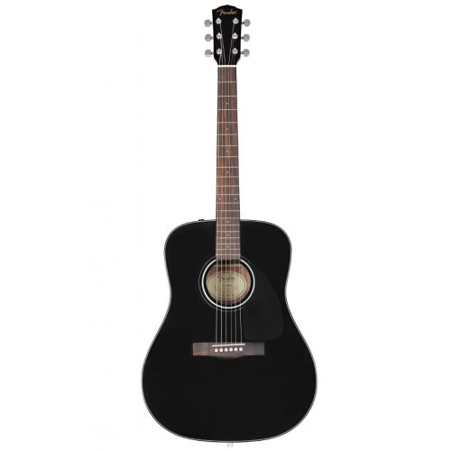 Acoustic Guitar Fender CD-60 V3 DS, Blk WN
