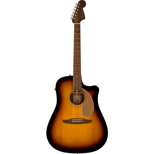 Elektro-akustinė Gitara Fender Redondo Player Sunburst WN